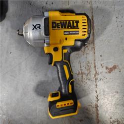 HOUSTON LOCATION - AS-IS DEWALT 20V MAX* XR 1/2  High Torque Impact Wrench with Hog Ring Anvil