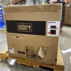 DALLAS LOCATION - Weber Genesis E-415 4-Burner Liquid Propane Gas Grill in Black