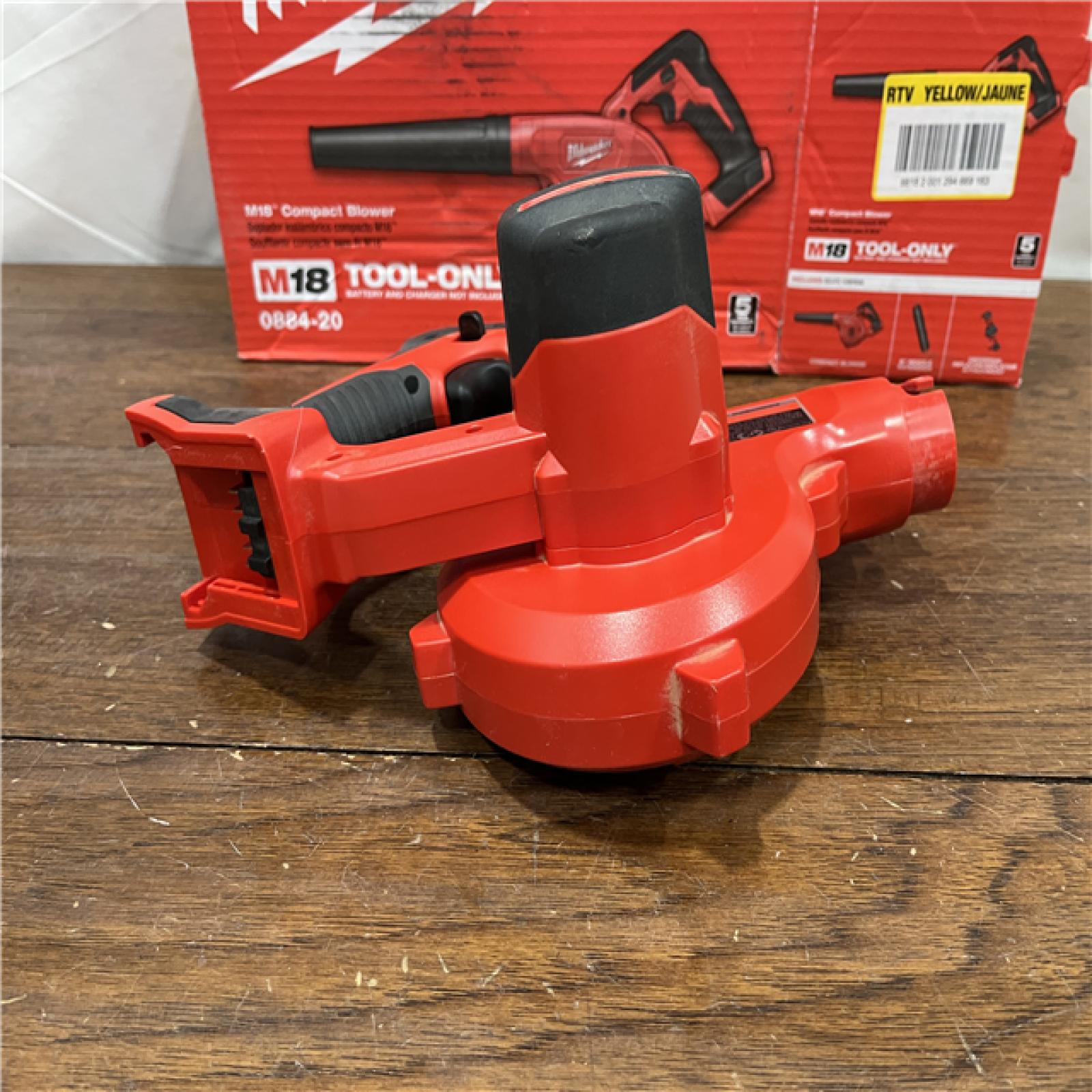 AS-ISMilwaukee M18 18-Volt Lithium-Ion Cordless Compact Blower (Tool-Only)