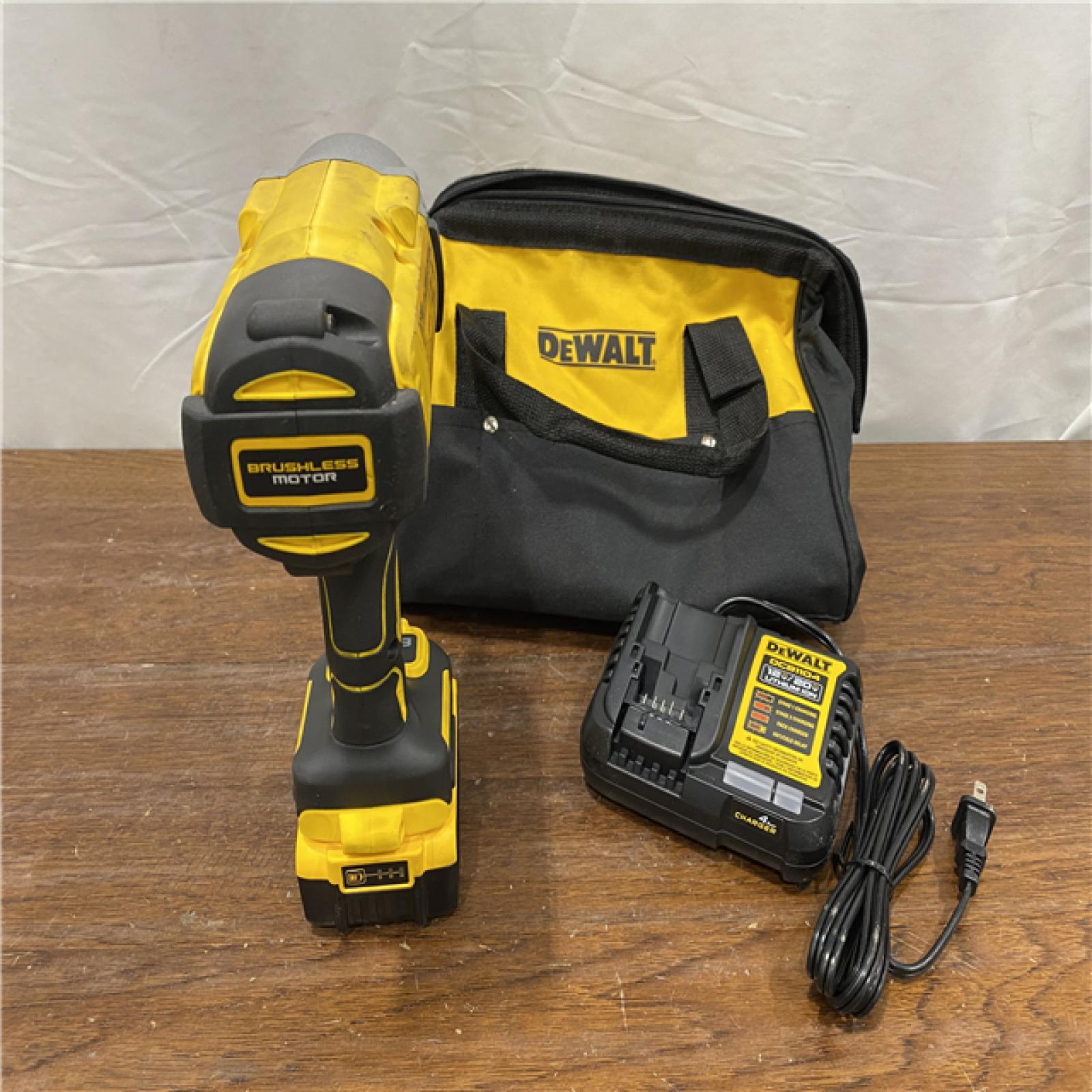 AS-IS DEWALT 20V MAX XR 1/2 High Torque Impact Wrench with Hog Ring Anvil