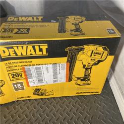 Houston location AS-IS DEWALT 20V MAX XR 18 Gauge Brad Nailer Kit