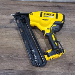 AS-IS DEWALT 20V MAX XR 15 Ga. Cordless 34 Deg Nailer 20 V