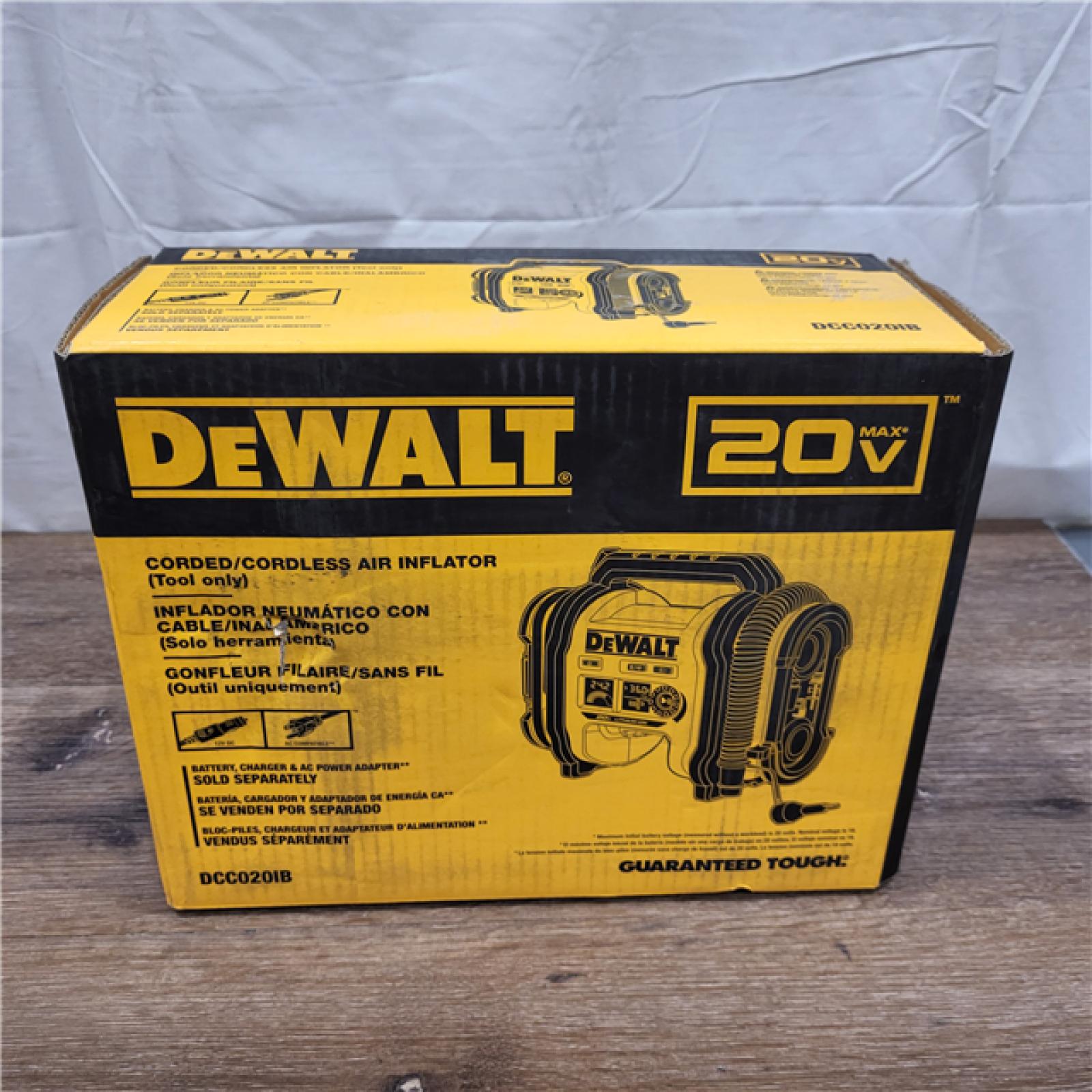 AS-IS DEWALT  20V MAX Inflator (Tool Only)