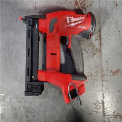 HOUSTON LOCATION - AS-IS (APPEARS LIKE NEW) M18 FUEL 18-Volt Lithium-Ion Brushless Cordless 18-Gauge 1/4 in. Narrow Crown Stapler (Tool-Only)