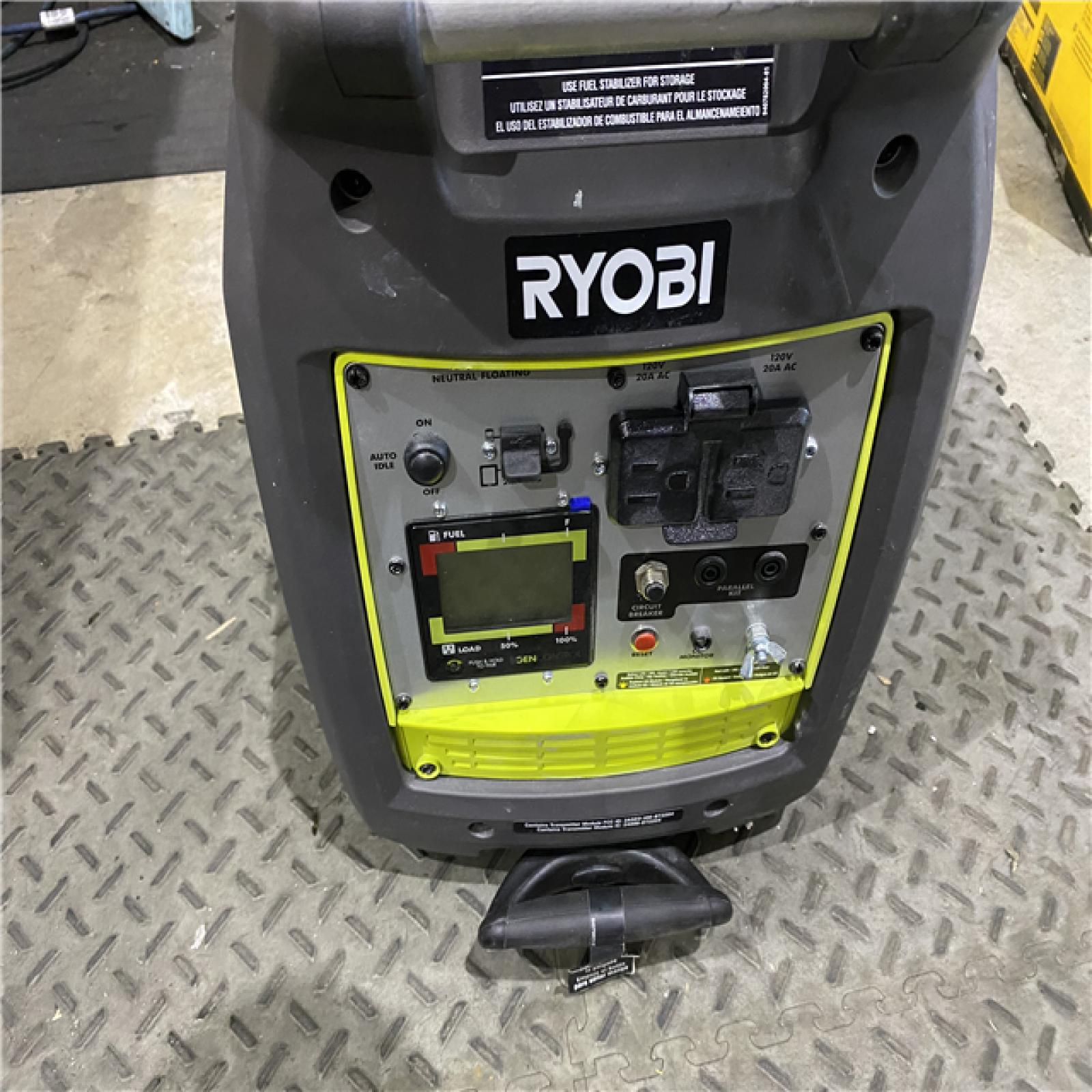 Houston location AS-IS RYOBI GENERATOR 2300 WATTS