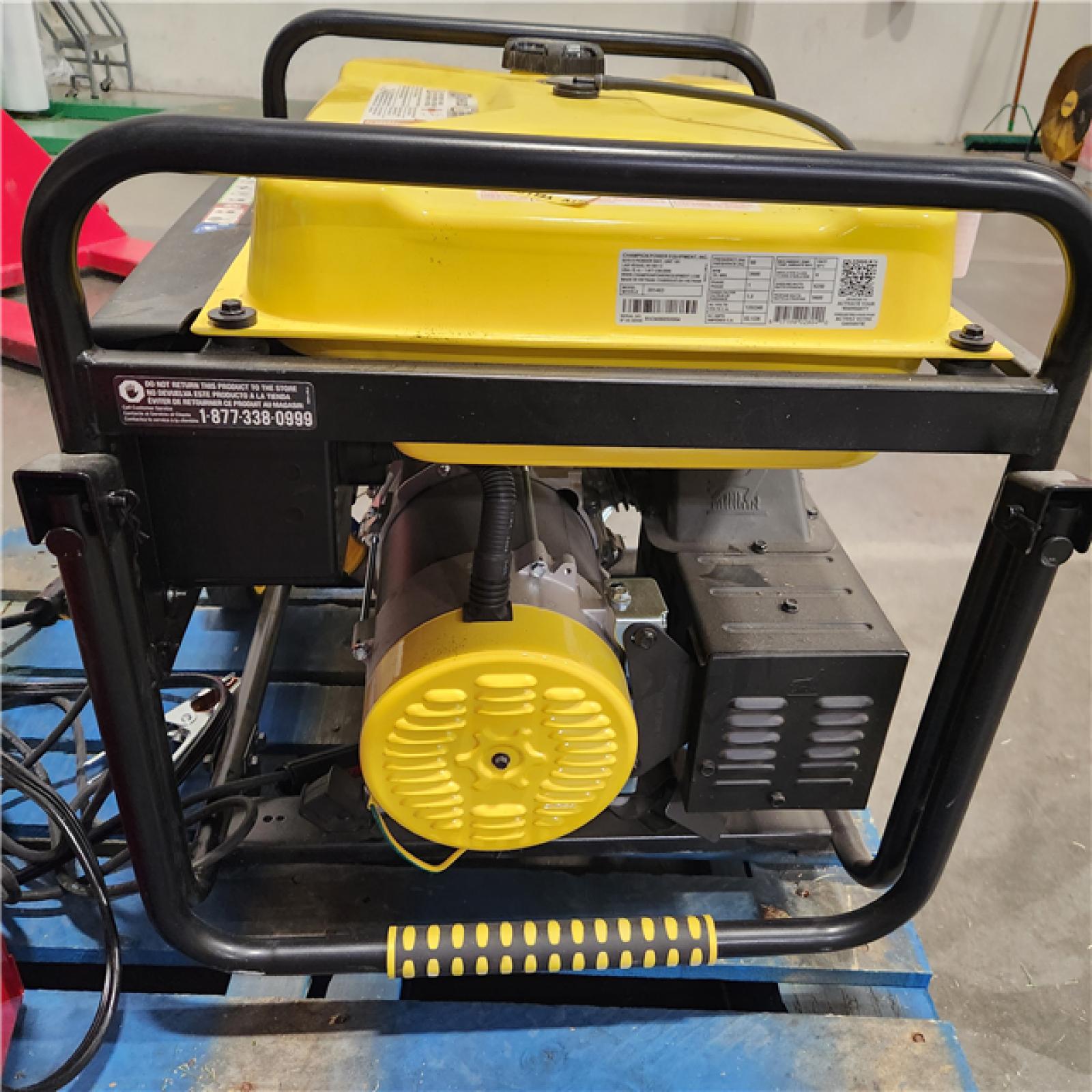 Dallas Location - As-Is Champion 201463 7850W Dual Fuel Generator