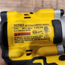 AS-IS DeWalt 20V MAX ATOMIC 3/8 in. Cordless Brushless Compact Impact Wrench Tool Only