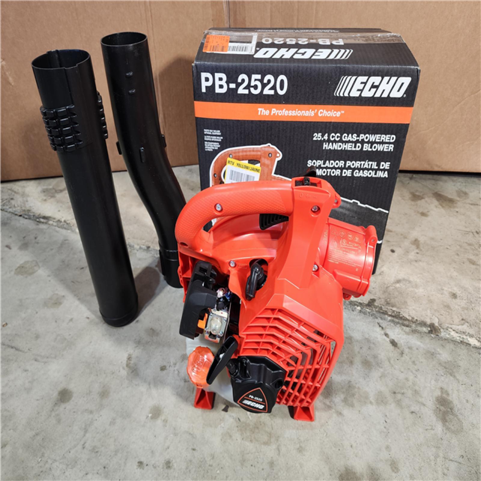 HOUSTON LOCATION - AS-IS (APPEARS LIKE NEW) ECHO PB-2520AA Handheld Blower Gas 25.4cc Engine