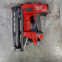 HOUSTON LOCATION - AS-IS Milwaukee Tool Cordless Finish Nail Gun 18 V 3020-20 (TOOL ONLY)