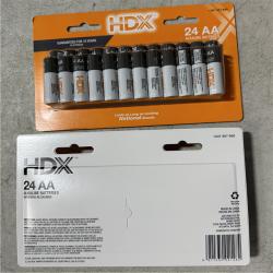 California New HDX 24 AA Alkaline Batteries (1 Box/8 Pack/24 Batteries each)