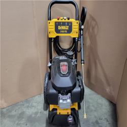 CALIFORNIA AS-IS DEWALT HIGH PERFORMANCE EASY START HONDA GVC 170 3100 PSI GAS PRESSURE WASHER