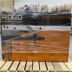 DALLAS LOCATION NEW! -RIDGID 10 in. Contractor Table Saw with Cast Iron Top