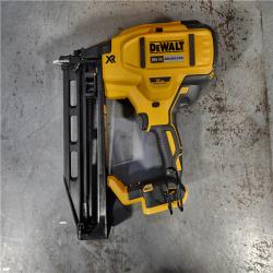 HOUSTON LOCATION - AS-IS DEWALT 20V MAX XR 16-Gauge Lithium-Ion Cordless Finish Nailer (Tool Only)