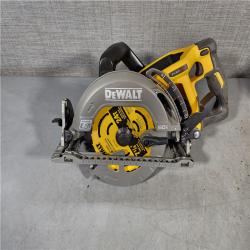 HOUSTON LOCATION - AS-IS DEWALT FLEXVOLT 60V MAX Cordless Brushless 7-1/4 in. Wormdrive Style Circular Saw (Tool Only)