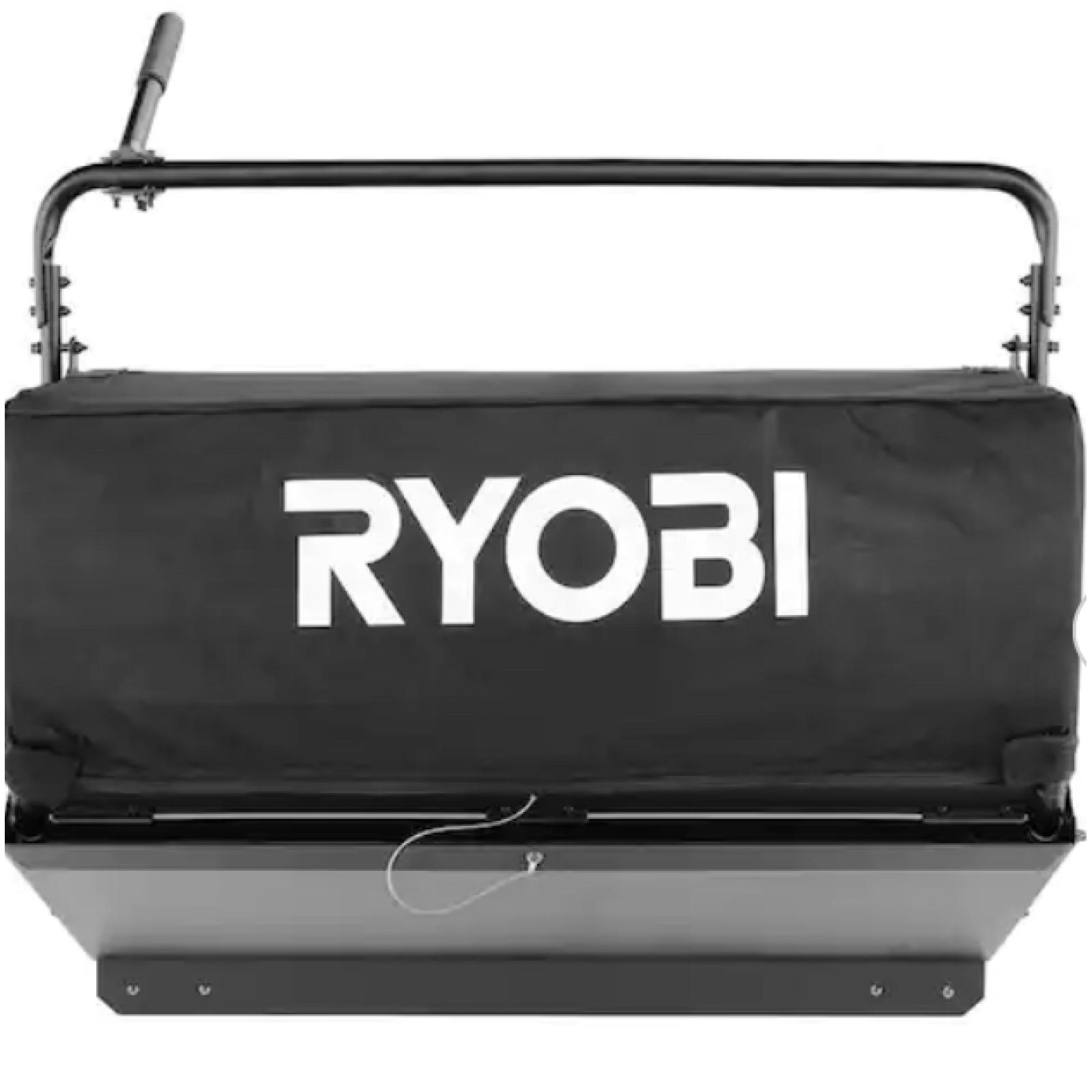 DALLAS LOCATION - RYOBI Integrated Bagger with Boost for RYOBI 80V HP 30 in. Zero Turn Riding Lawn Mowers