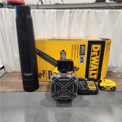 AS IS DeWalt Brushless Cordless Battery Powered Handheld Leaf Blower KIT