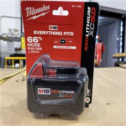 NEW! - Milwaukee M18 18-Volt 5.0 Ah Lithium-Ion XC Extended Capacity Battery Pack