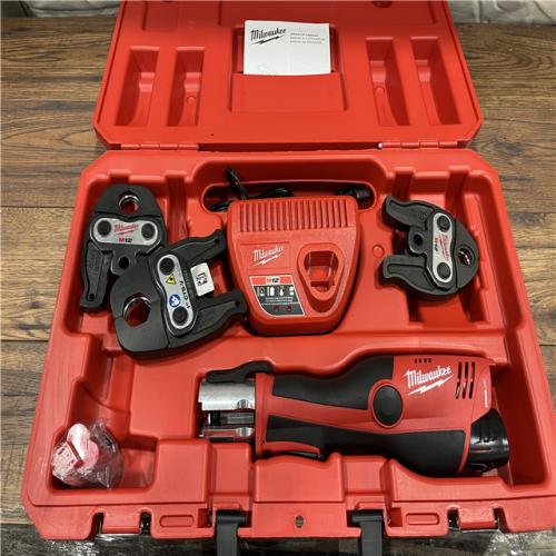 AS-IS Milwaukee M12 Force Logic Press Tool 1/2 in. to 1 in. Kit