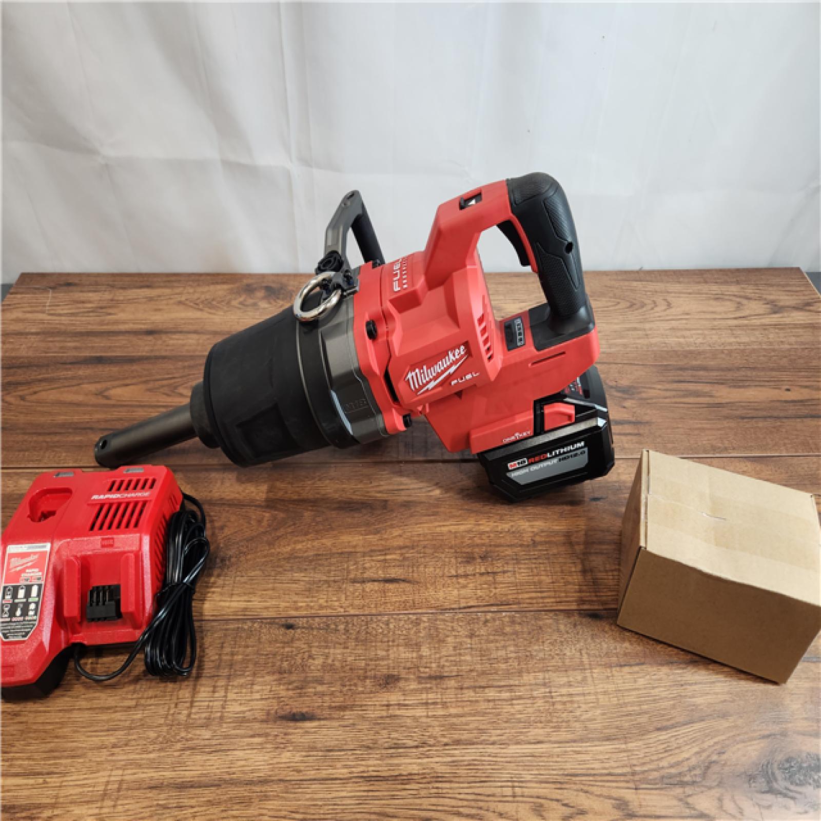 Good Milwaukee M18 FUEL 1 D-Handle Ext Anvil High Torque Impact Wrench with ONE-KEY Kit