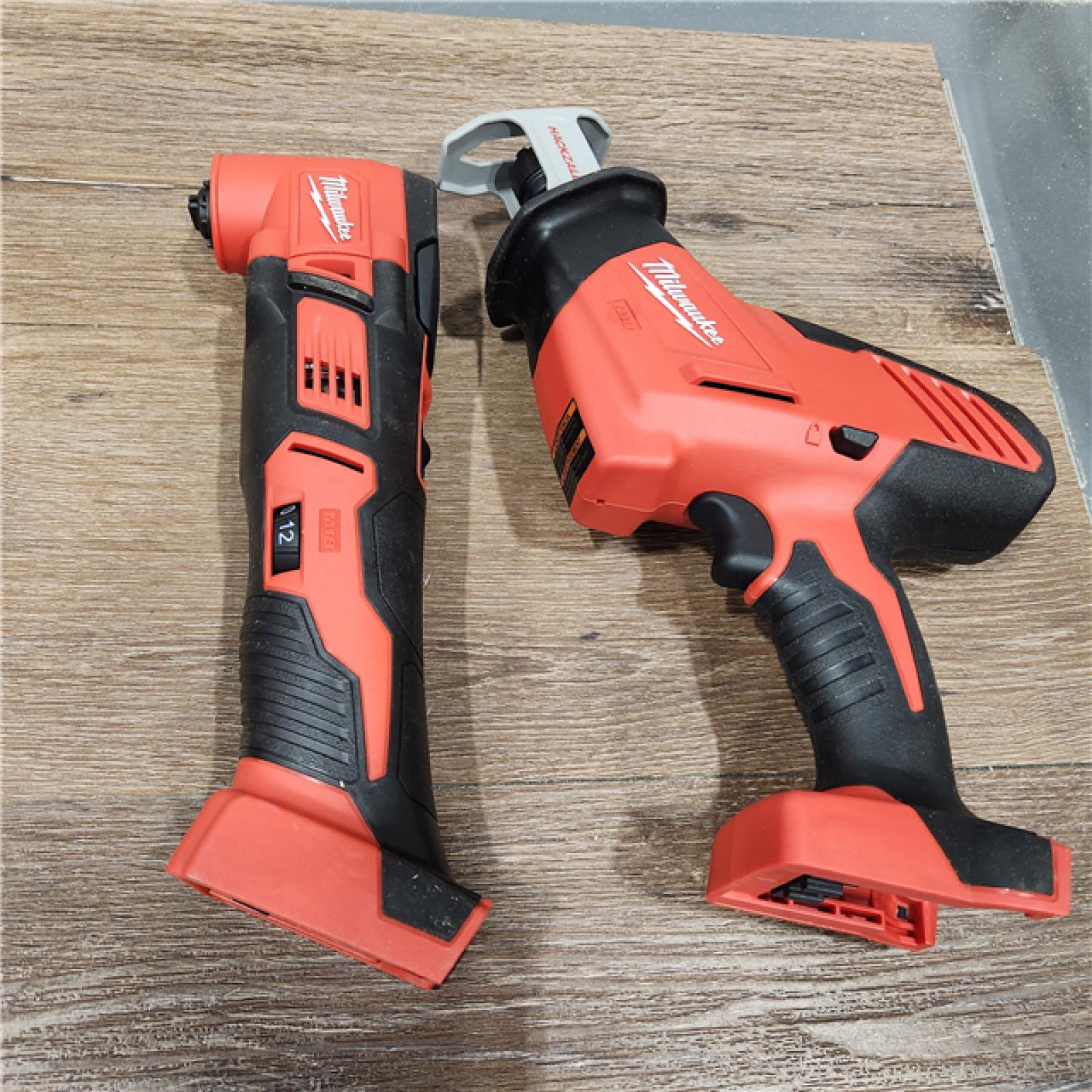 AS-IS M18 18-Volt Lithium-Ion Cordless Combo Kit (9-Tool) with (2) Batteries, Charger, and Tool Bag