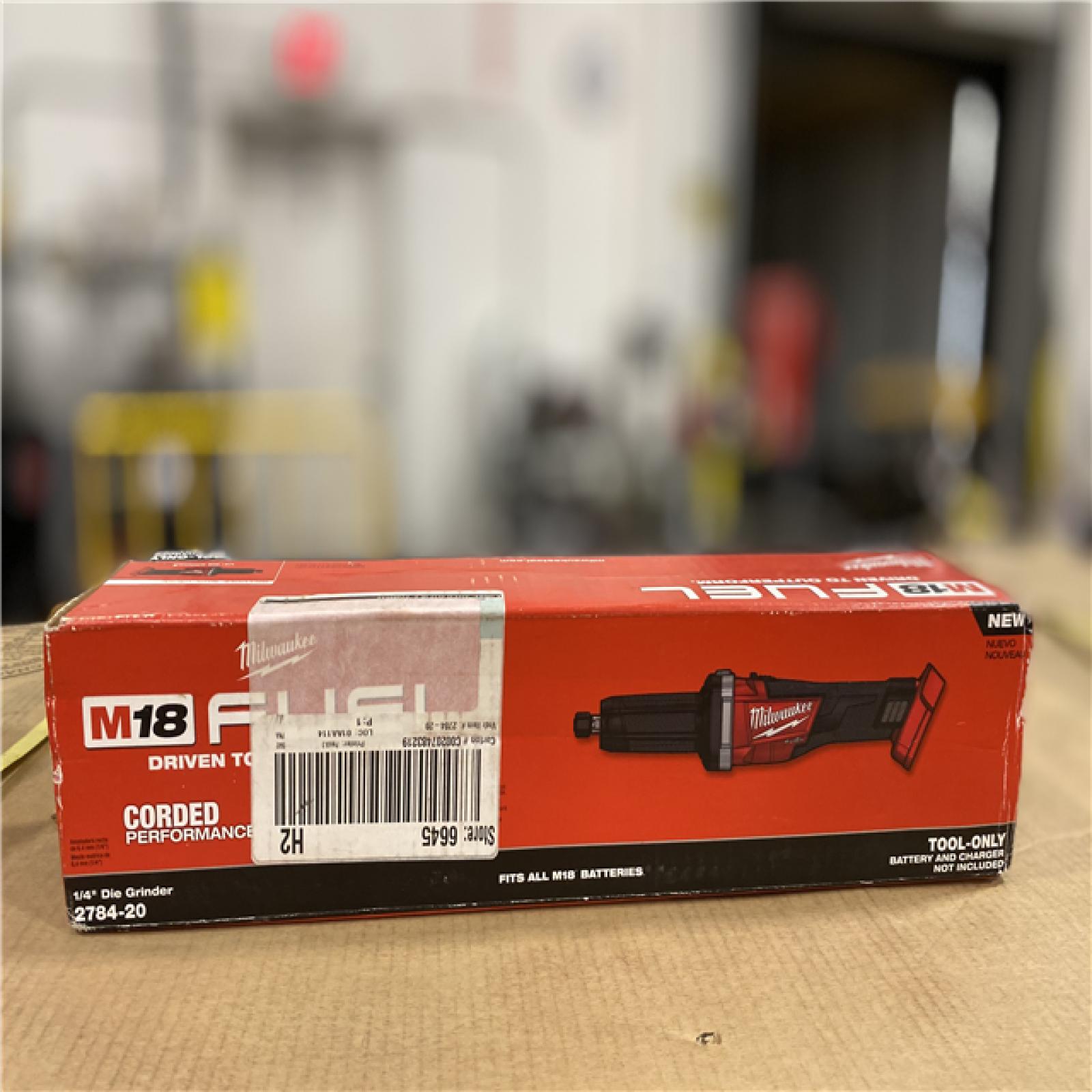 NEW! - Milwaukee 2784-20 M18 FUEL 1/4 Die Grinder, Brushless (Tool Only)