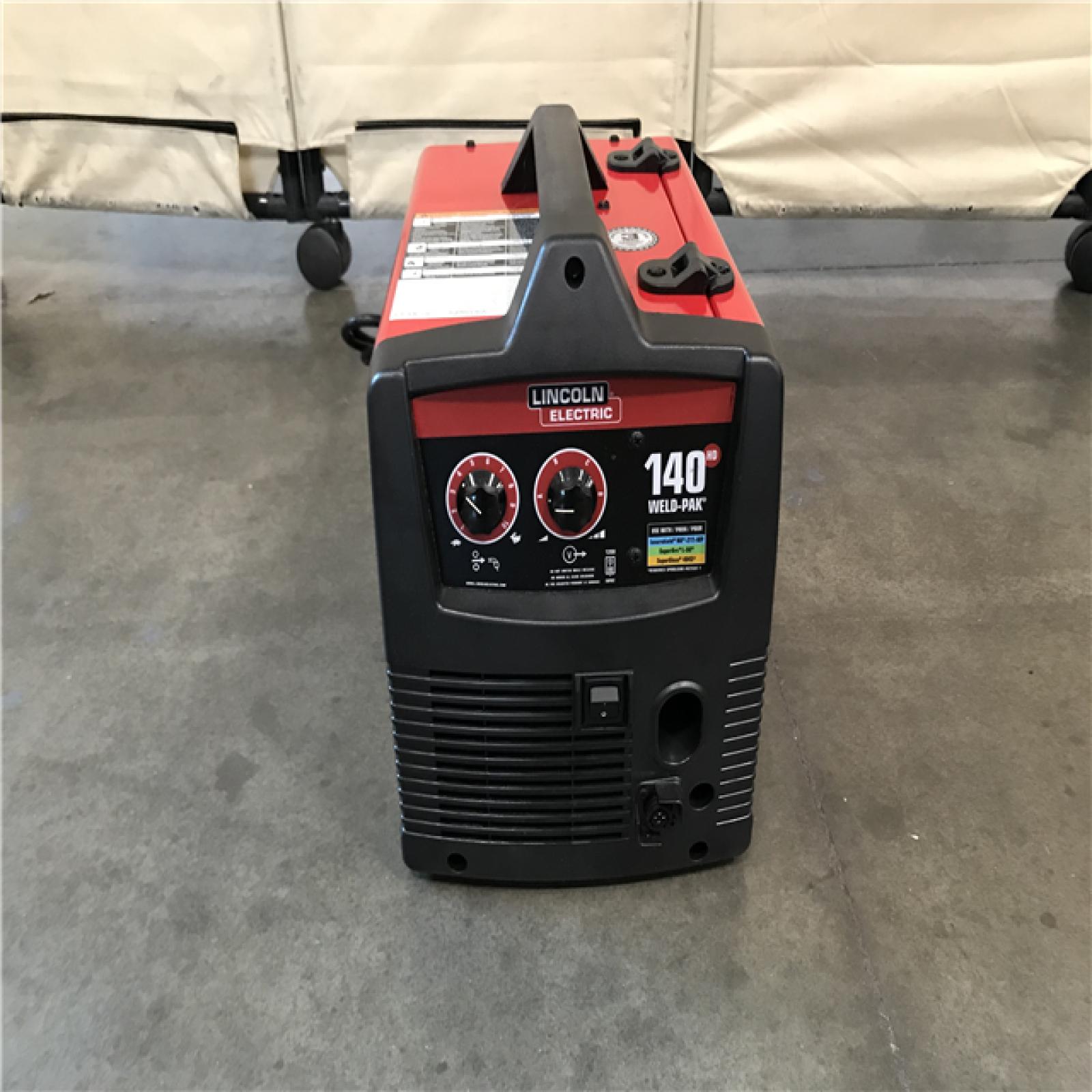 California AS-IS 140 Amp Weld Pak 140 HD MIG Wire Feed Welder with Magnum 100L Gun,115V