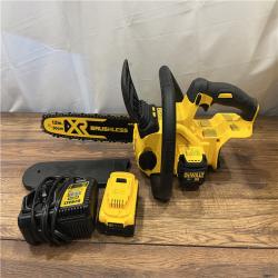 AS-IS Dewalt 7605686 12 in. 20V Battery Powered Chainsaw