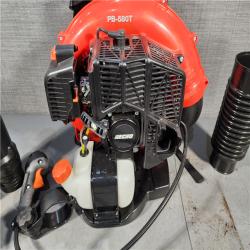 HOUSTON LOCATION - AS-IS ECHO 216 MPH 517 CFM 58.2cc Gas 2-Stroke Backpack Leaf Blower with Tube Throttle