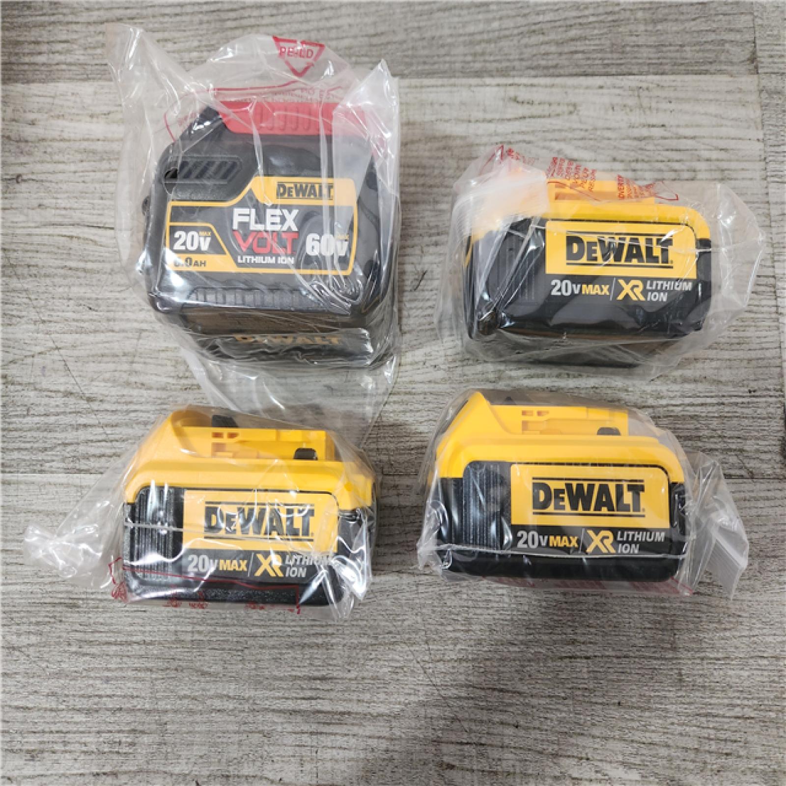 Phoenix Location NEW DEWALT 1800 Watt Portable Power Station and 20-Volt/60-Volt MAX Lithium-Ion Battery Charger with (1) 60V and (3) 20V Batteries