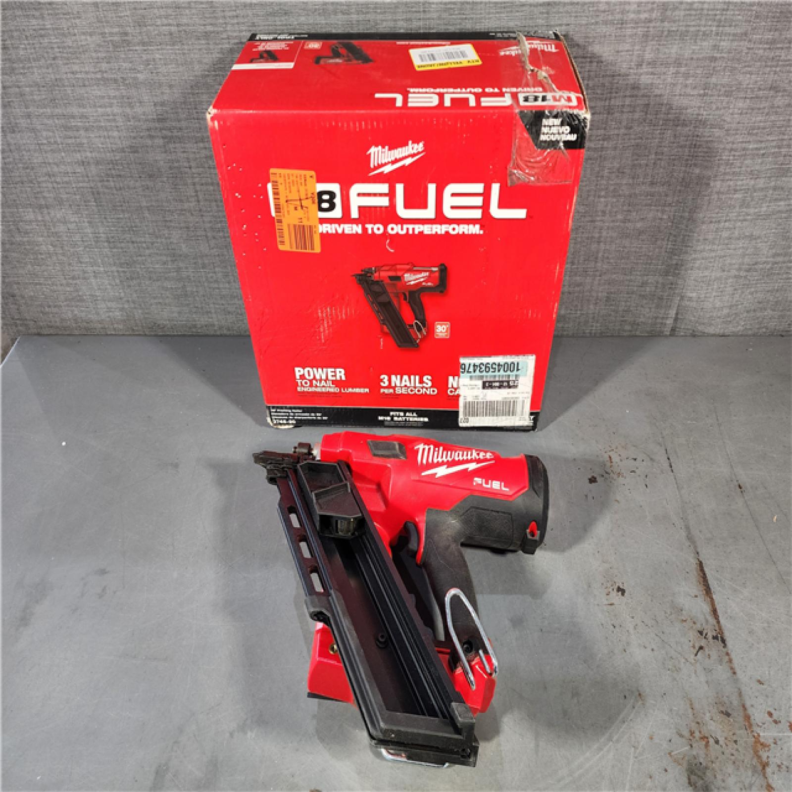 HOUSTON LOCATION - AS-IS M18 FUEL 3-1/2 in. 18-Volt 30-Degree Lithium-Ion Brushless Cordless Framing Nailer (Tool-Only)