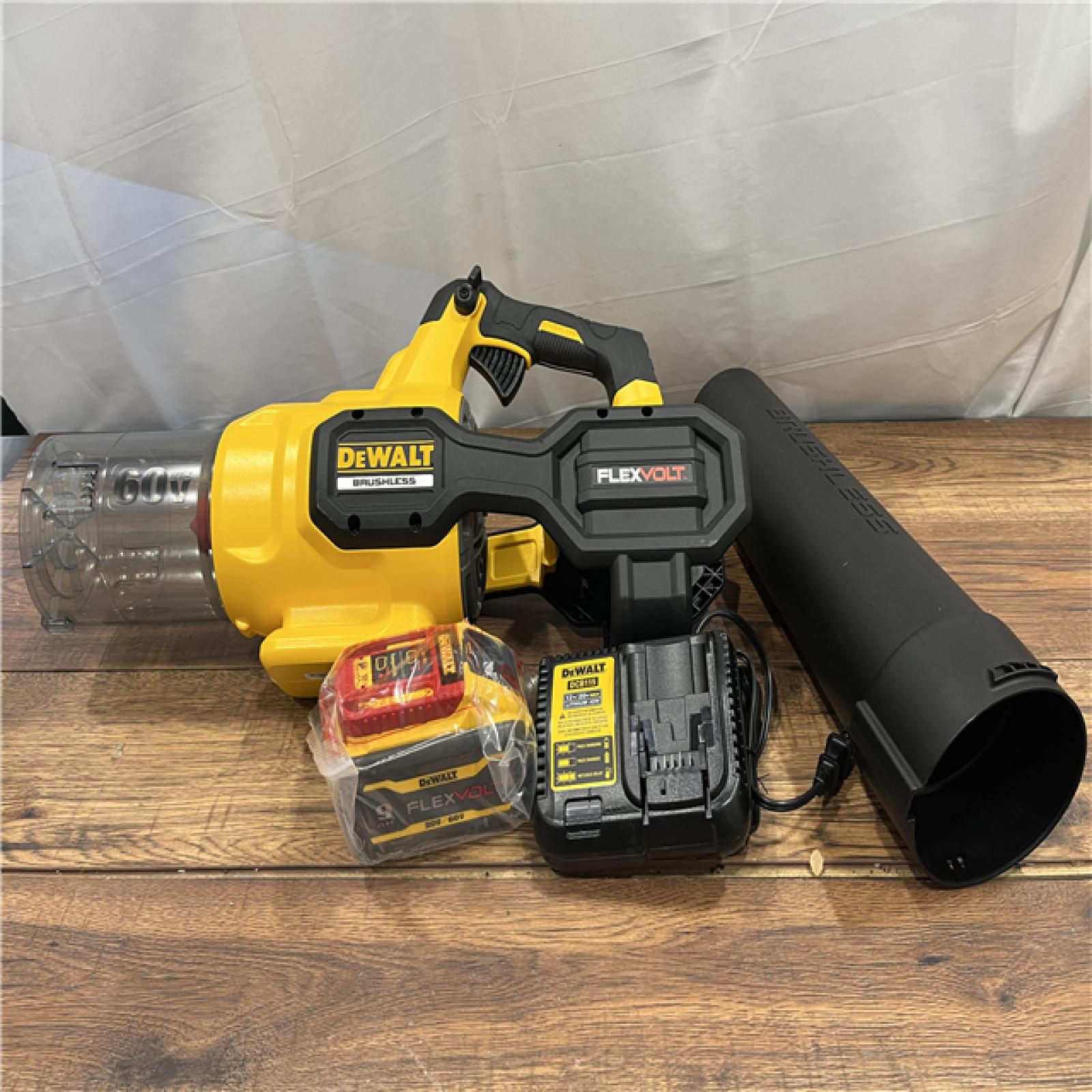 AS/IS DEWALT 60V MAX Brushless Cordless Handheld Leaf Blower