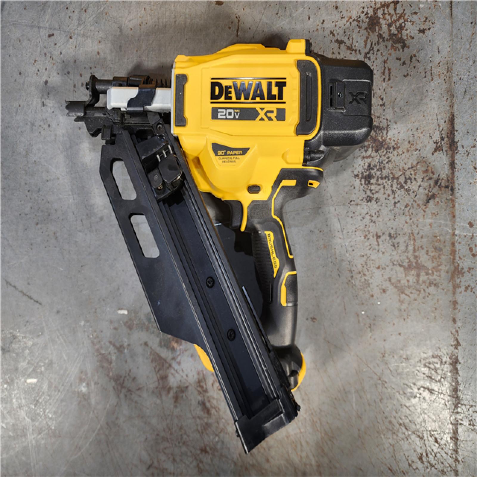 HOUSTON LOCATION - AS-IS DEWALT 20-Volt 30Â° Cordless Framing Nailer (Tool-Only)