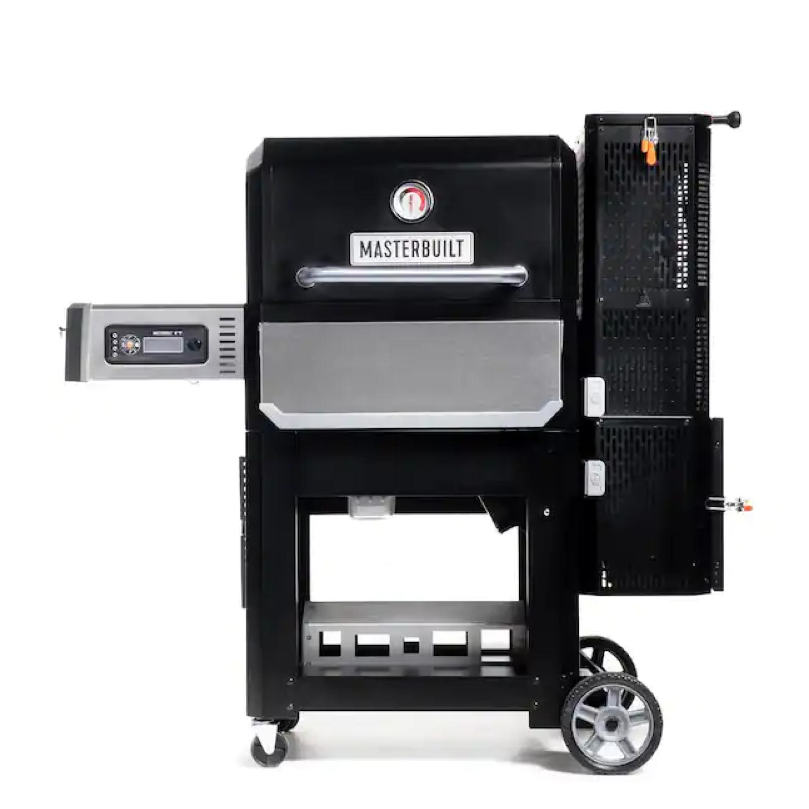 DALLAS LOCATION -Masterbuilt Gravity Series 800 Digital WiFi Charcoal Grill, Griddle and Smoker in Black