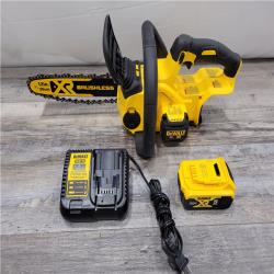 AS-IS DEWALT 20V MAX Brushless Cordless 12in. Chainsaw Kit