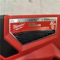 Phoenix Location NEW Milwaukee M12 12-Volt Lithium-Ion Cordless 3/8 in. Crown Stapler (Tool-Only)