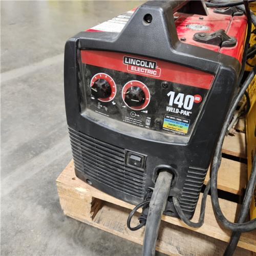 Dallas Location - As-Is Lincoln Electric Weld-Pak 140 Amp MIG