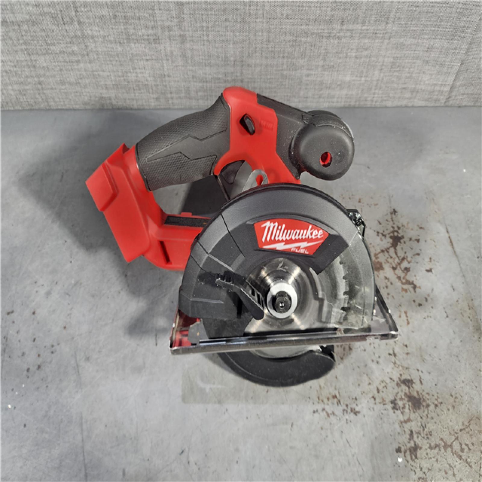 HOUSTON LOCATION - AS-IS M18 FUEL 18V Lithium-Ion Brushless Cordless Metal Cutting 5-3/8 in. Circular Saw (Tool-Only) W/ Metal Saw Blade