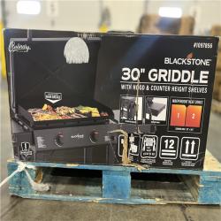 DALLAS LOCATION- Blackstone 30 Culinary Omnivore Griddle with Hood 2-Burner Liquid Propane Flat Top Grill