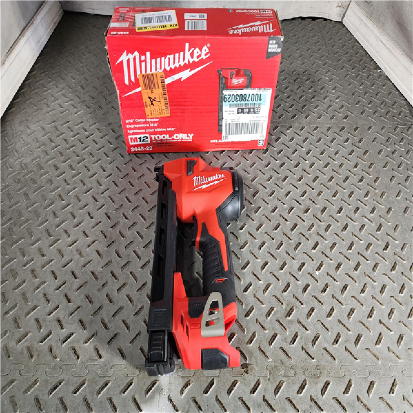 HOUSTON LOCATION - AS-IS Milwaukee M12 Cable Stapler (TOOL ONLY)