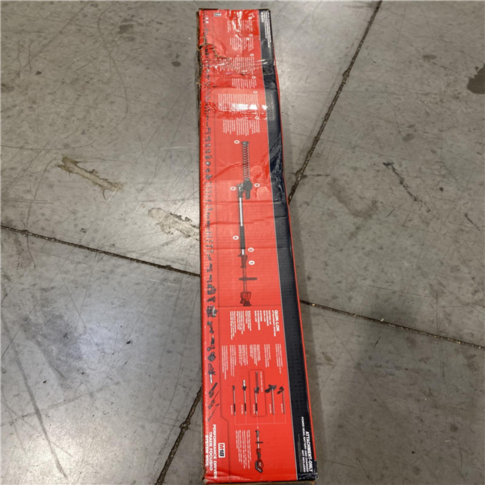 DALLAS LOCATION -Milwaukee M18 FUEL Hedge Trimmer Attachment for Milwaukee QUIK-LOK Attachment System