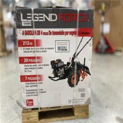 DALLAS LOCATION - Legend Force 20 in. 212 cc Gas Rear Tine Tiller, Forward/Reverse