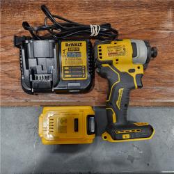 AS-IS DEWALT ATOMIC 20V MAX* Brushless Cordless Compact 1/4 in. Impact Driver Kit