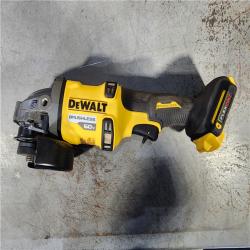 HOUSTON LOCATION - AS-IS DEWALT FLEXVOLT 60V MAX Cordless Brushless 4.5 in. to 6 in. Small Angle Grinder with Kickback Brake (Tool Only)