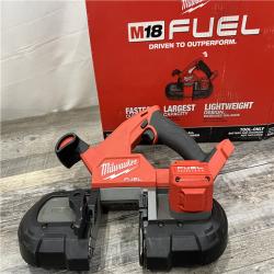 AS-IS MILWAUKEE M18 FUEL 18V Lithium-Ion Brushless Cordless Compact Bandsaw (Tool-Only)