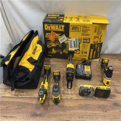 AS IS DEWALT 20V MAX* XR 4-Tool Combo Kit