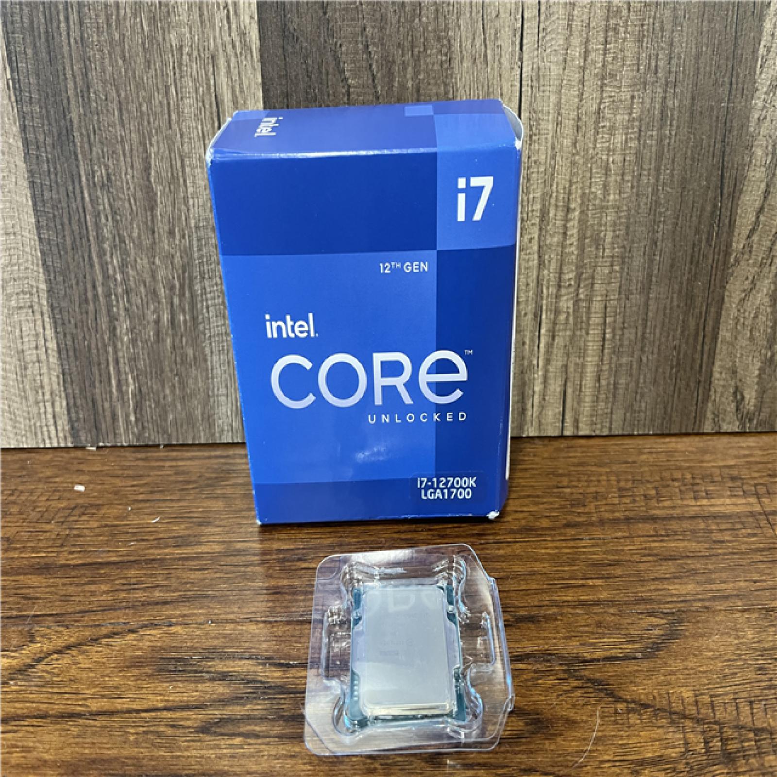 AS-IS Intel - Core i7-12700K Desktop Processor 12 (8P+4E) Cores up to 5.0 GHz Unlocked LGA1700 600 Series Chipset 125W