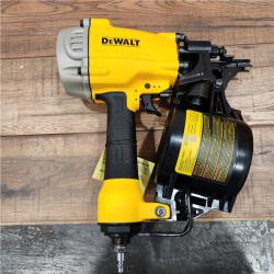 AS-IS DeWalt Pneumatic 15° Coil Framing Nailer