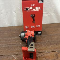 AS-ISMilwaukee M18 18V Fuel 1/2  Mid-Torque Impact Wrench Cordless Lithium-Ion Brushless with Friction Ring 2962-20