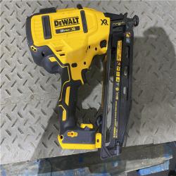 Houston location AS-IS DeWalt DCN660D1 20V 16 Gauge Cordless Angled Finish Nailer  ONLY TOOL