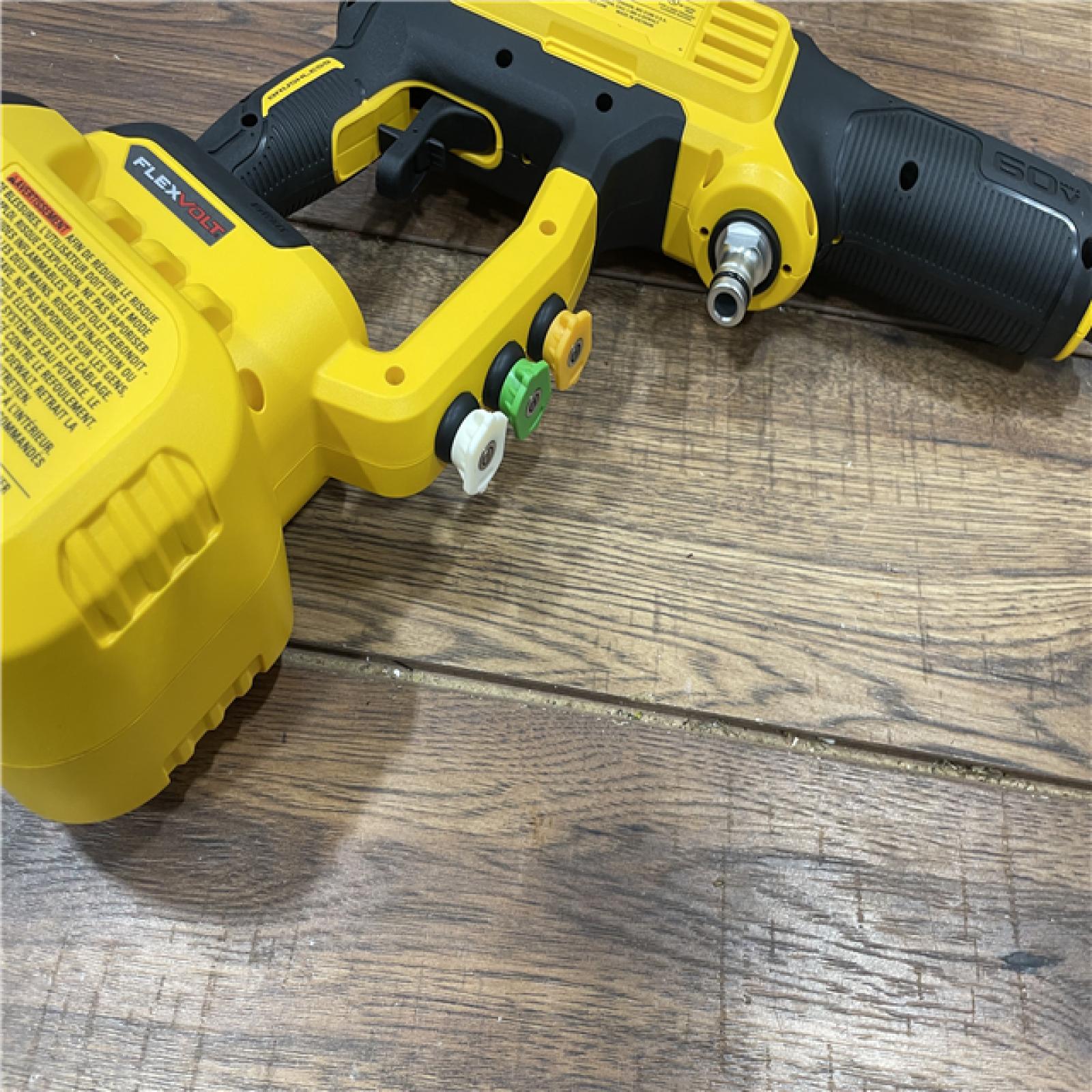 AS-IS DeWalt FLEXVOLT 60V MAX 1000 PSI 1.0 GPM Brushless Cordless Power Cleaner (Tool Only)